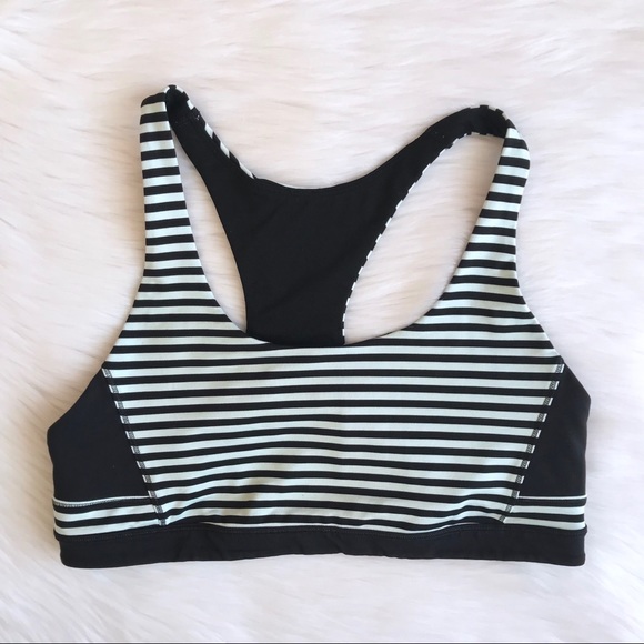 lululemon athletica Other - Lululemon Stripe Racerback Sports Bra
